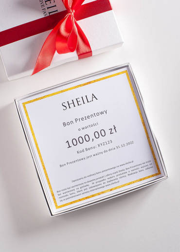 Sheila Gift Voucher 1000 PLN 